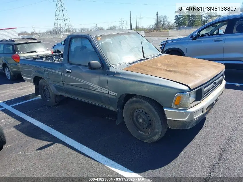 1992 Toyota Pickup 1/2 Ton Sht Wheelbase Dlx VIN: JT4RN81P3N5138807 Lot: 41823804