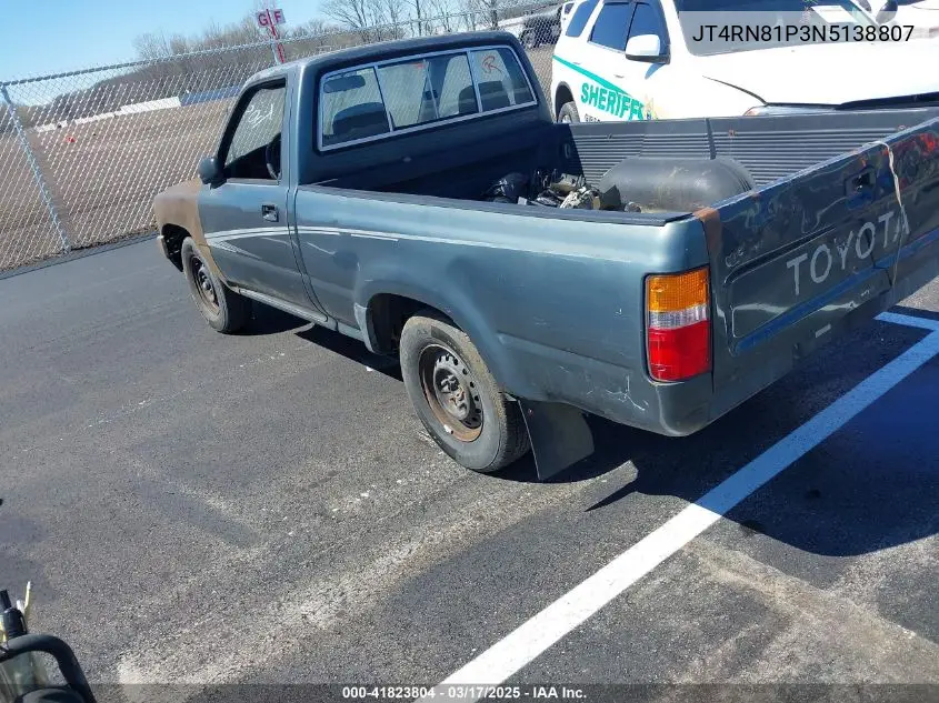 1992 Toyota Pickup 1/2 Ton Sht Wheelbase Dlx VIN: JT4RN81P3N5138807 Lot: 41823804