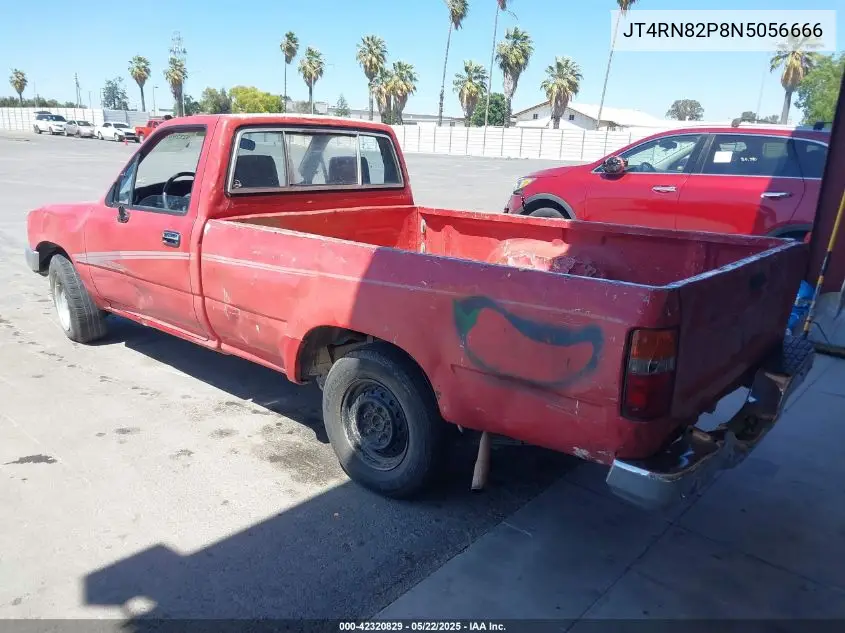 1992 Toyota Pickup 1/2 Ton Lng Wheelbase Dlx VIN: JT4RN82P8N5056666 Lot: 42320829