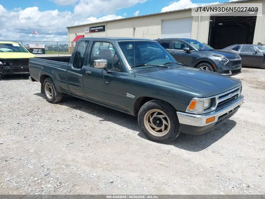 1992 Toyota Pickup 1/2 Ton Ex Lng Whlbse Dlx VIN: JT4VN93D6N5027403 Lot: 42402045