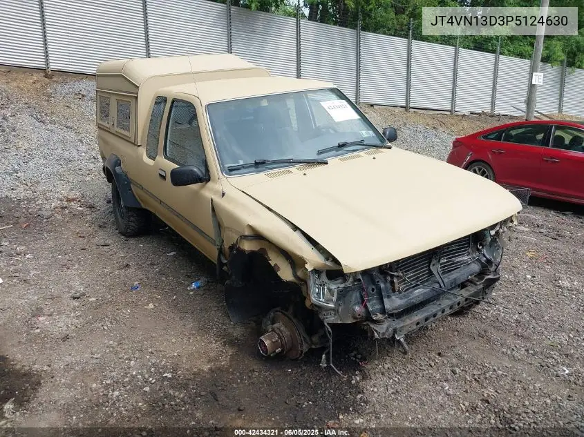 1993 Toyota Pickup 1/2 Ton Ex Long Whlbse Dx VIN: JT4VN13D3P5124630 Lot: 42434321