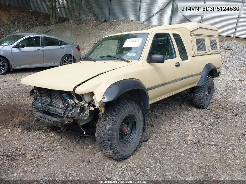 1993 Toyota Pickup 1/2 Ton Ex Long Whlbse Dx VIN: JT4VN13D3P5124630 Lot: 42434321