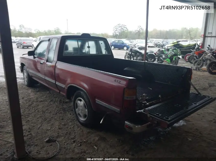 1994 Toyota Pickup 1/2 Ton Ex Lng Whlbase/Dx VIN: JT4RN93P7R5102658 Lot: 41978357