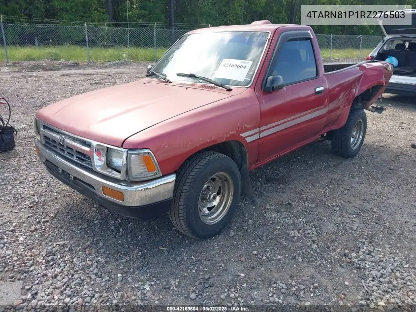 1994 Toyota Pickup 1/2 Ton Short Whlbse Dx VIN: 4TARN81P1RZ276503 Lot: 42169604
