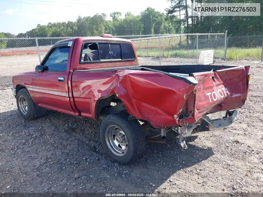 1994 Toyota Pickup 1/2 Ton Short Whlbse Dx VIN: 4TARN81P1RZ276503 Lot: 42169604