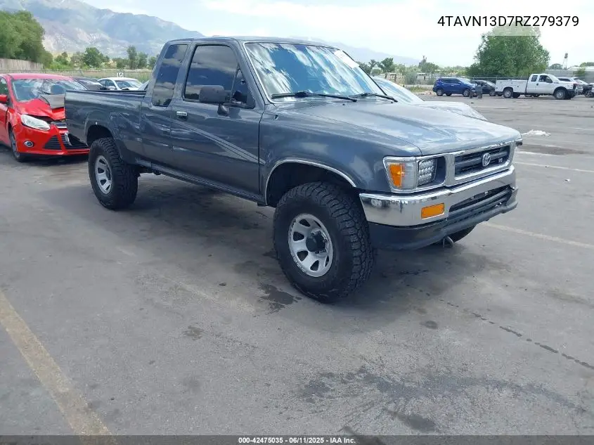 1994 Toyota Pickup 1/2 Ton Ex Long Whlbse Dx VIN: 4TAVN13D7RZ279379 Lot: 42475035