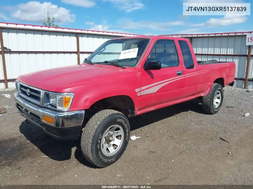 1994 Toyota Pickup 1/2 Ton Ex Long Whlbs Sr5 VIN: JT4VN13GXR5137839 Lot: 42620731