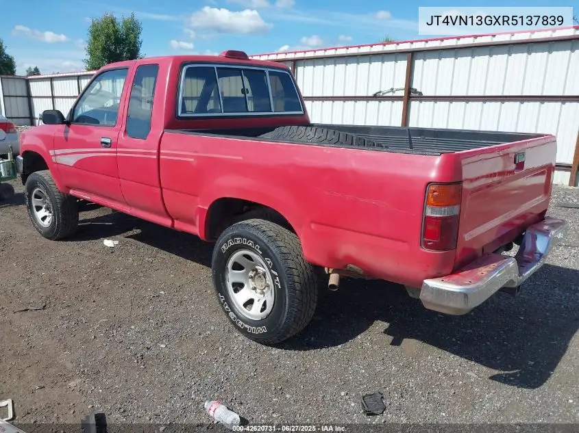 1994 Toyota Pickup 1/2 Ton Ex Long Whlbs Sr5 VIN: JT4VN13GXR5137839 Lot: 42620731
