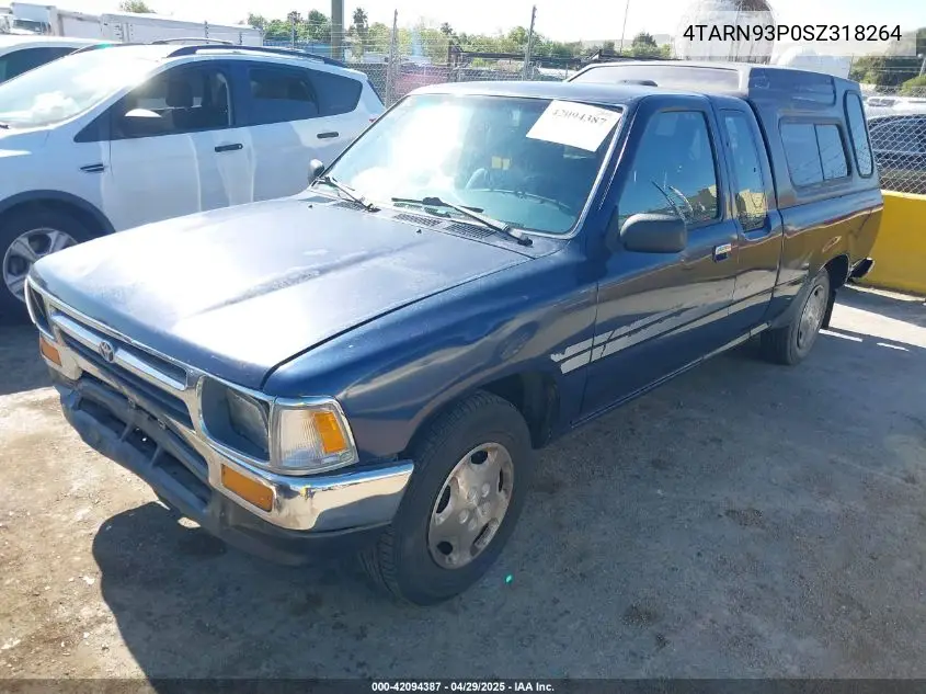 1995 Toyota Pickup 1/2 Ton Ex Long Whlbse Dx VIN: 4TARN93P0SZ318264 Lot: 42094387