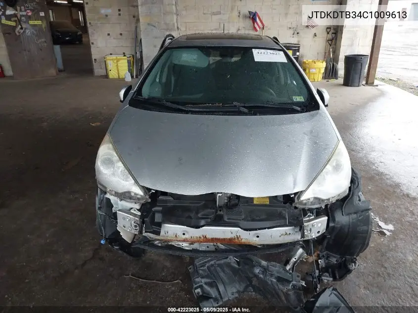 2012 Toyota Prius C Three VIN: JTDKDTB34C1009613 Lot: 42223025