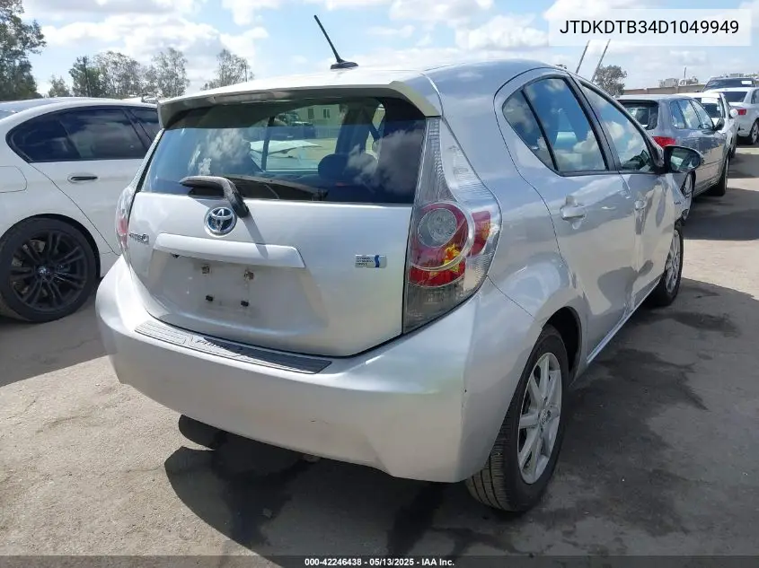 2013 Toyota Prius C Three VIN: JTDKDTB34D1049949 Lot: 42246438
