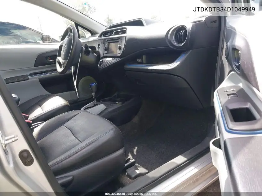 2013 Toyota Prius C Three VIN: JTDKDTB34D1049949 Lot: 42246438