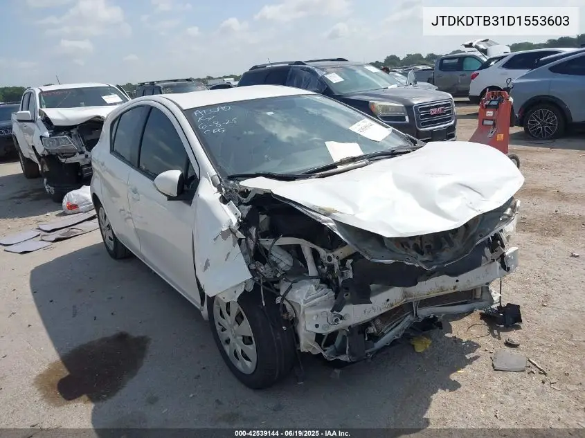 2013 Toyota Prius C Two VIN: JTDKDTB31D1553603 Lot: 42539144