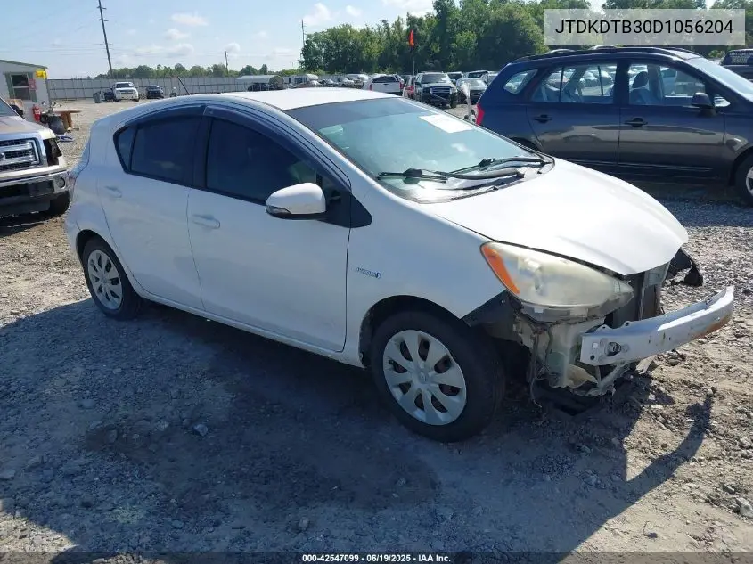 2013 Toyota Prius C One VIN: JTDKDTB30D1056204 Lot: 42547099