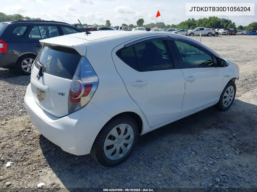2013 Toyota Prius C One VIN: JTDKDTB30D1056204 Lot: 42547099