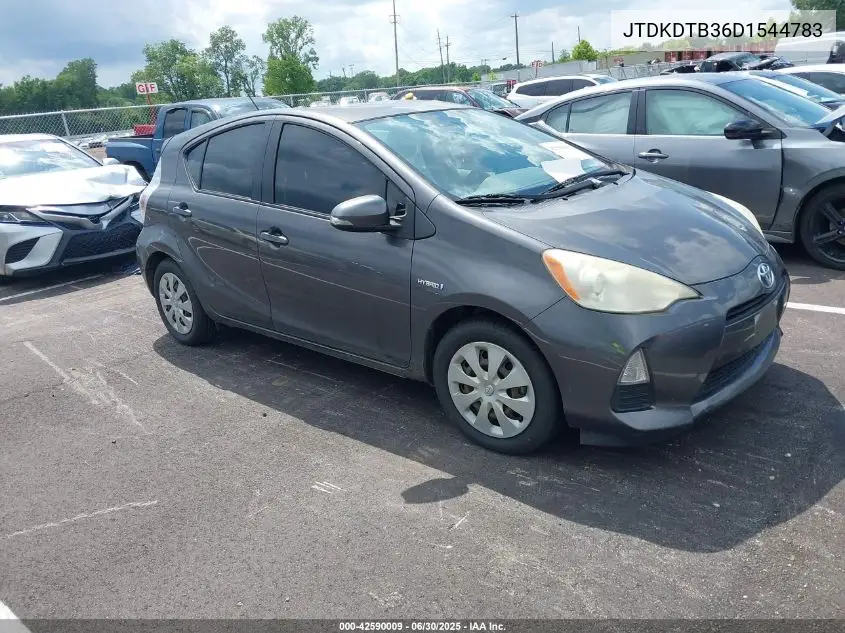 2013 Toyota Prius C Two VIN: JTDKDTB36D1544783 Lot: 42590009
