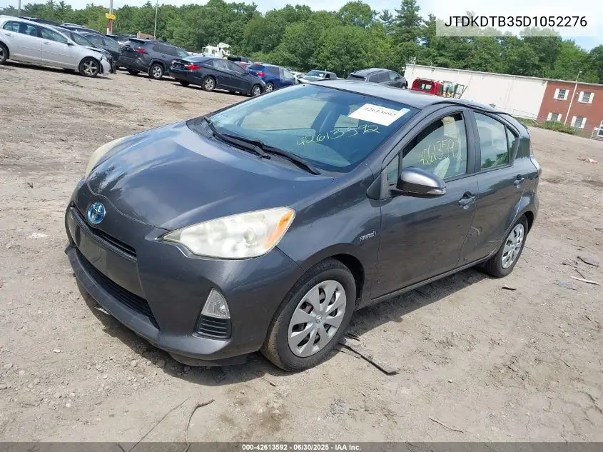 2013 Toyota Prius C VIN: JTDKDTB35D1052276 Lot: 42613592