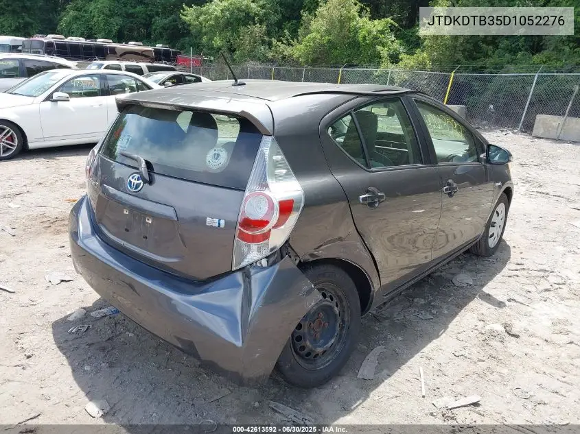 2013 Toyota Prius C VIN: JTDKDTB35D1052276 Lot: 42613592