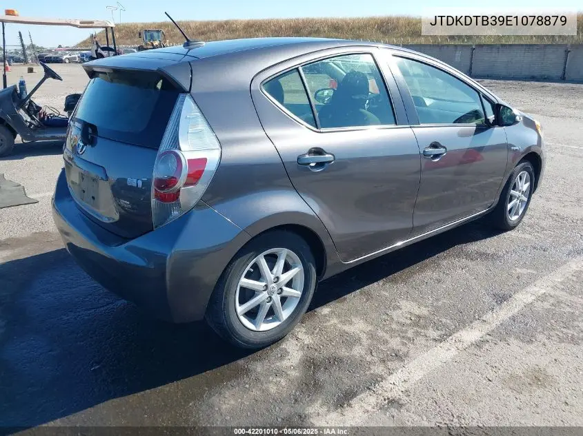 2014 Toyota Prius C Three VIN: JTDKDTB39E1078879 Lot: 42201010