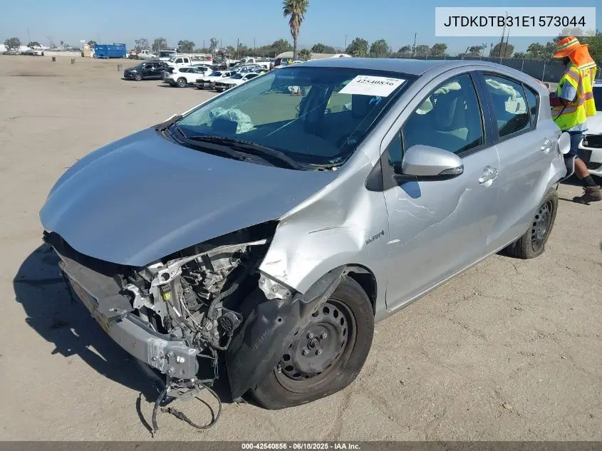 2014 Toyota Prius C One VIN: JTDKDTB31E1573044 Lot: 42540856
