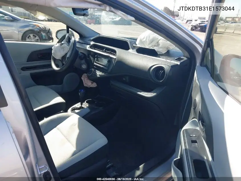 2014 Toyota Prius C One VIN: JTDKDTB31E1573044 Lot: 42540856