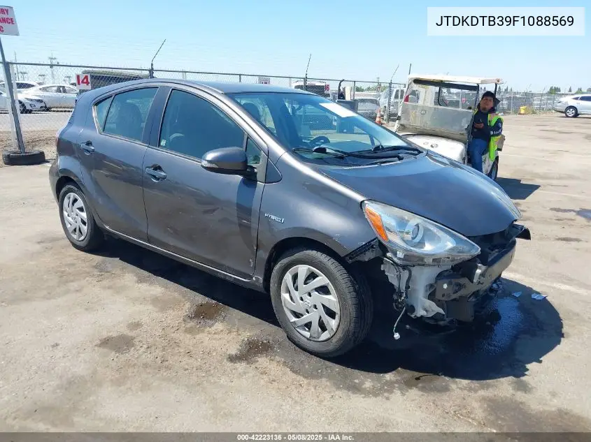 2015 Toyota Prius C Two VIN: JTDKDTB39F1088569 Lot: 42223136