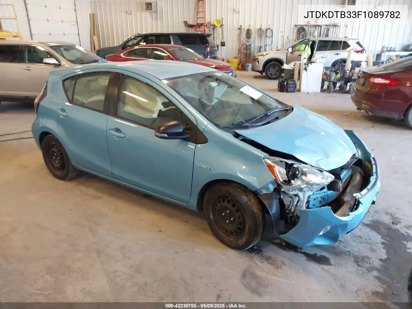 2015 Toyota Prius C Two VIN: JTDKDTB33F1089782 Lot: 42230700