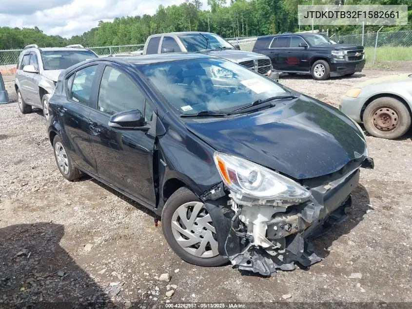 2015 Toyota Prius C Two VIN: JTDKDTB32F1582661 Lot: 42262957