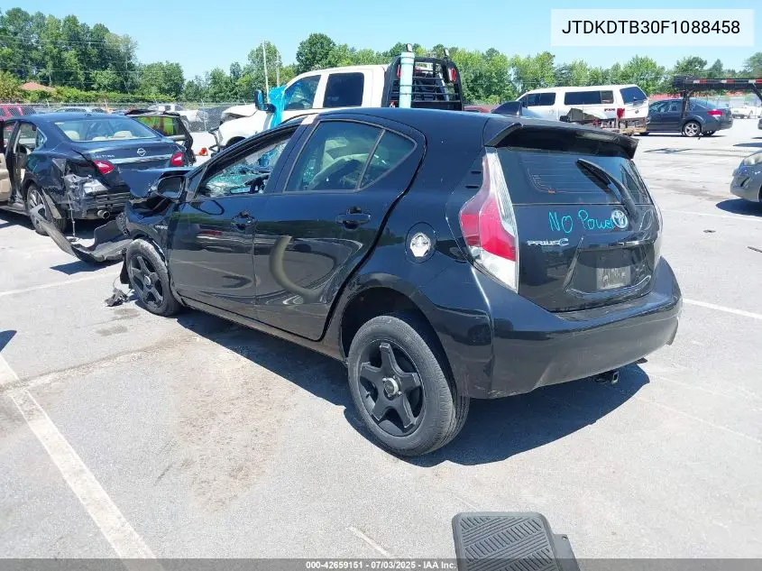 2015 Toyota Prius C One VIN: JTDKDTB30F1088458 Lot: 42659151