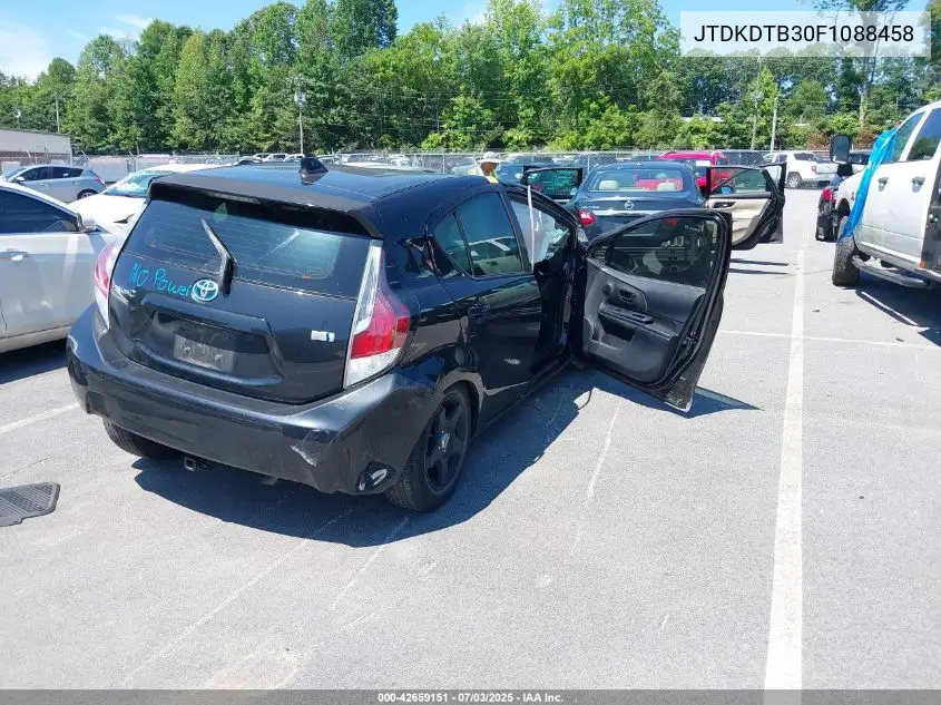 2015 Toyota Prius C One VIN: JTDKDTB30F1088458 Lot: 42659151
