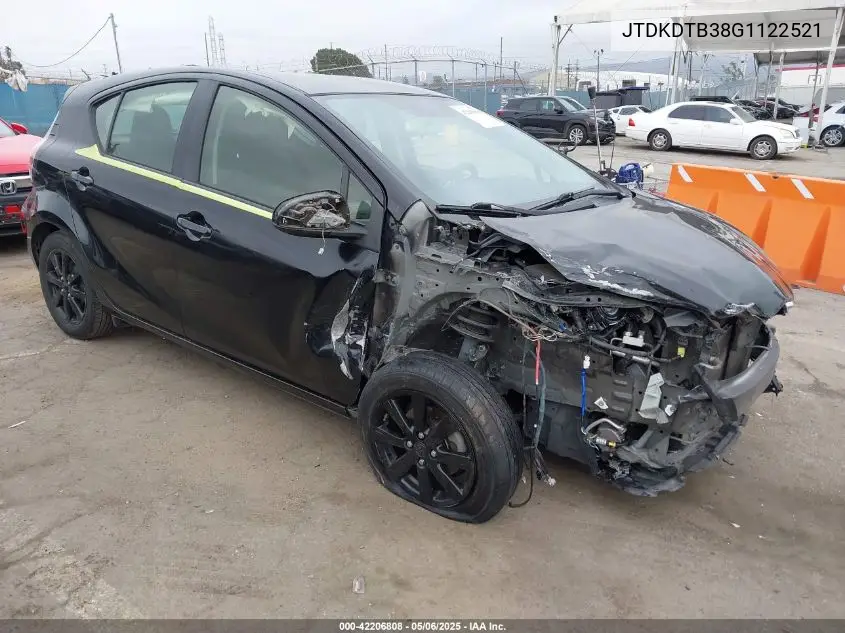 2016 Toyota Prius C Persona Series VIN: JTDKDTB38G1122521 Lot: 42206808