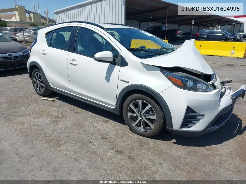 2018 Toyota Prius C One VIN: JTDKDTB3XJ1604995 Lot: 42584509