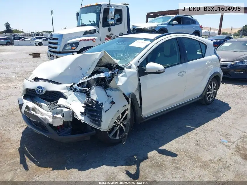 2018 Toyota Prius C One VIN: JTDKDTB3XJ1604995 Lot: 42584509