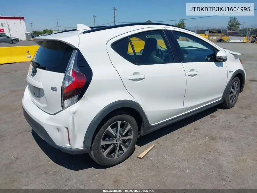 2018 Toyota Prius C One VIN: JTDKDTB3XJ1604995 Lot: 42584509