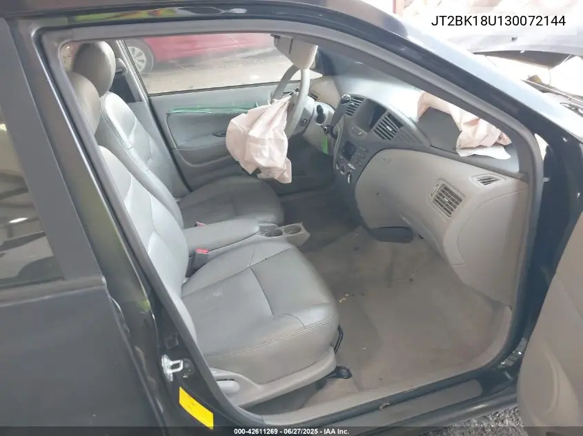 2003 Toyota Prius VIN: JT2BK18U130072144 Lot: 42611269