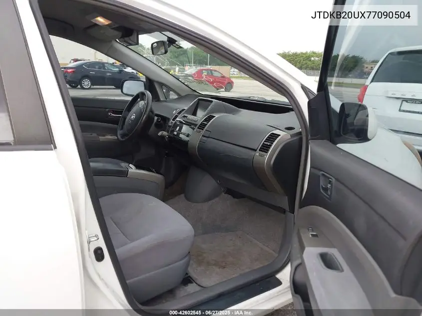 2007 Toyota Prius VIN: JTDKB20UX77090504 Lot: 42602545