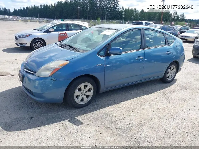 JTDKB20U177632640 2007 Toyota Prius