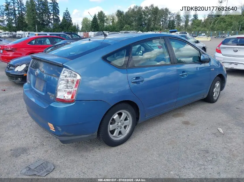 JTDKB20U177632640 2007 Toyota Prius