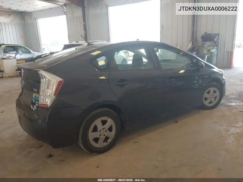2010 Toyota Prius Iii VIN: JTDKN3DUXA0006222 Lot: 42582927