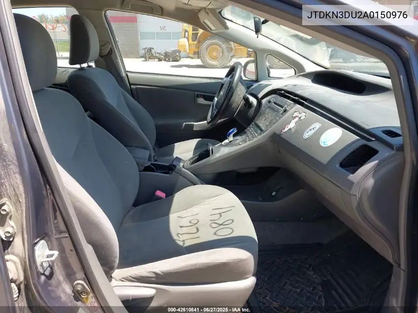 2010 Toyota Prius Ii VIN: JTDKN3DU2A0150976 Lot: 42610841