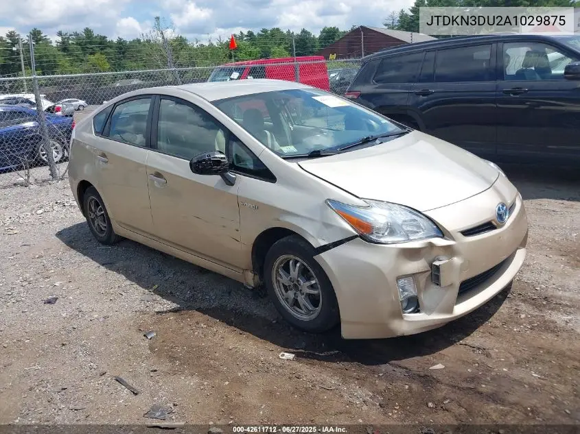 2010 Toyota Prius Ii VIN: JTDKN3DU2A1029875 Lot: 42611712