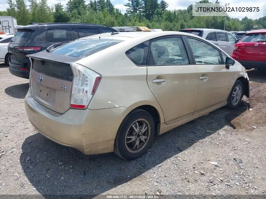 2010 Toyota Prius Ii VIN: JTDKN3DU2A1029875 Lot: 42611712