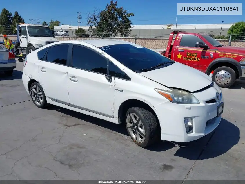 2010 Toyota Prius V VIN: JTDKN3DUXA0110841 Lot: 42620782