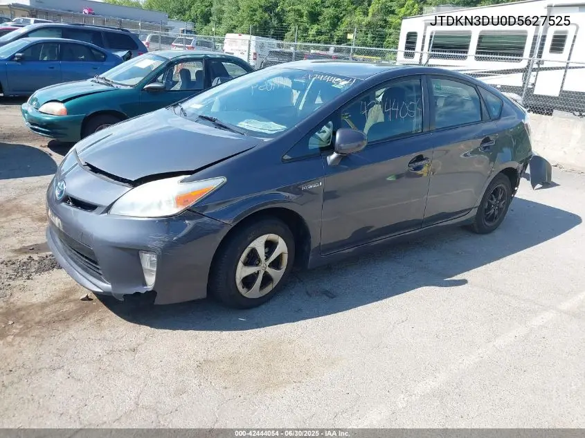 2013 Toyota Prius Two VIN: JTDKN3DU0D5627525 Lot: 42444054