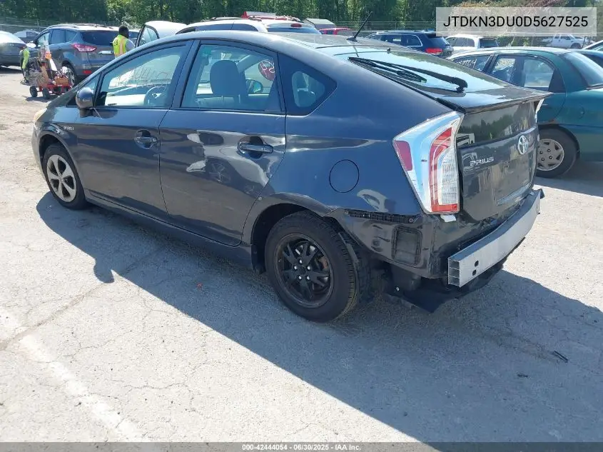 2013 Toyota Prius Two VIN: JTDKN3DU0D5627525 Lot: 42444054