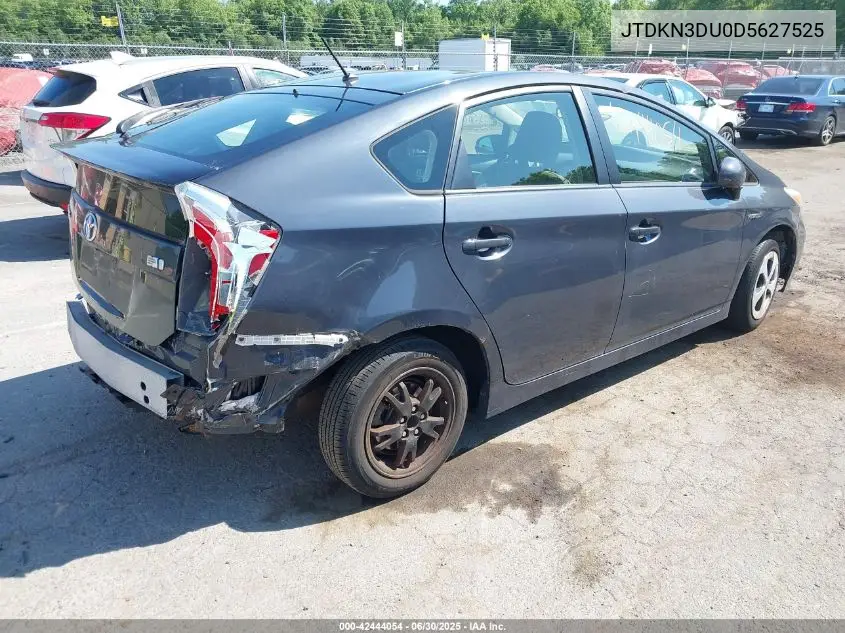 2013 Toyota Prius Two VIN: JTDKN3DU0D5627525 Lot: 42444054