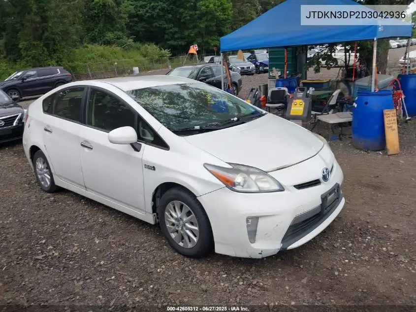 2013 Toyota Prius Plug-In VIN: JTDKN3DP2D3042936 Lot: 42605312