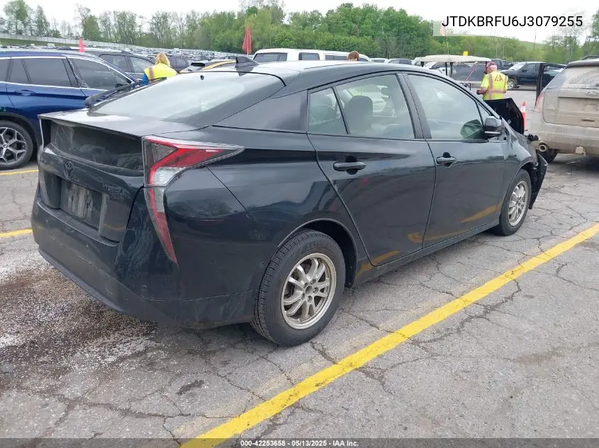 2018 Toyota Prius Two VIN: JTDKBRFU6J3079255 Lot: 42253658