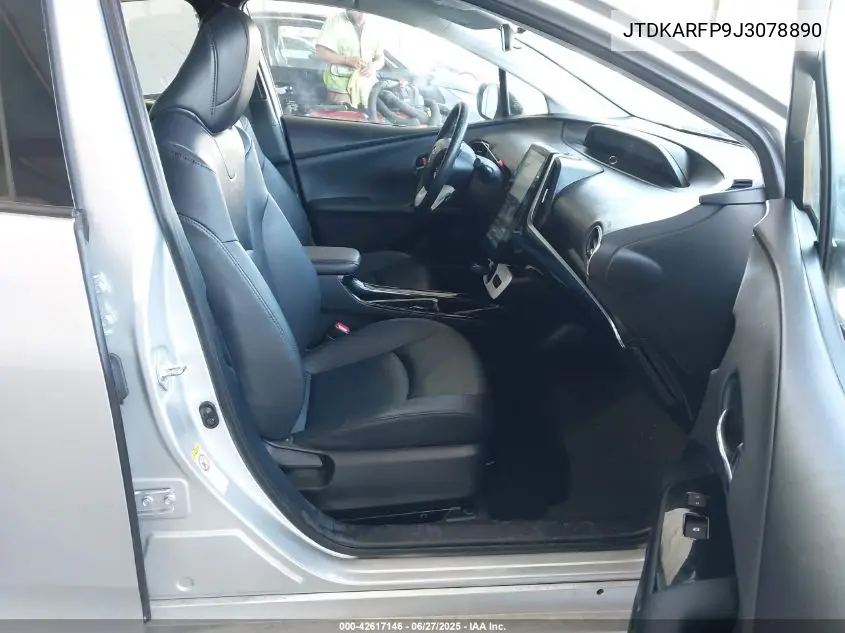 2018 Toyota Prius Prime Premium VIN: JTDKARFP9J3078890 Lot: 42617146