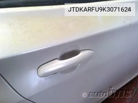 2019 Toyota Prius VIN: JTDKARFU9K3071624 Lot: 42273215